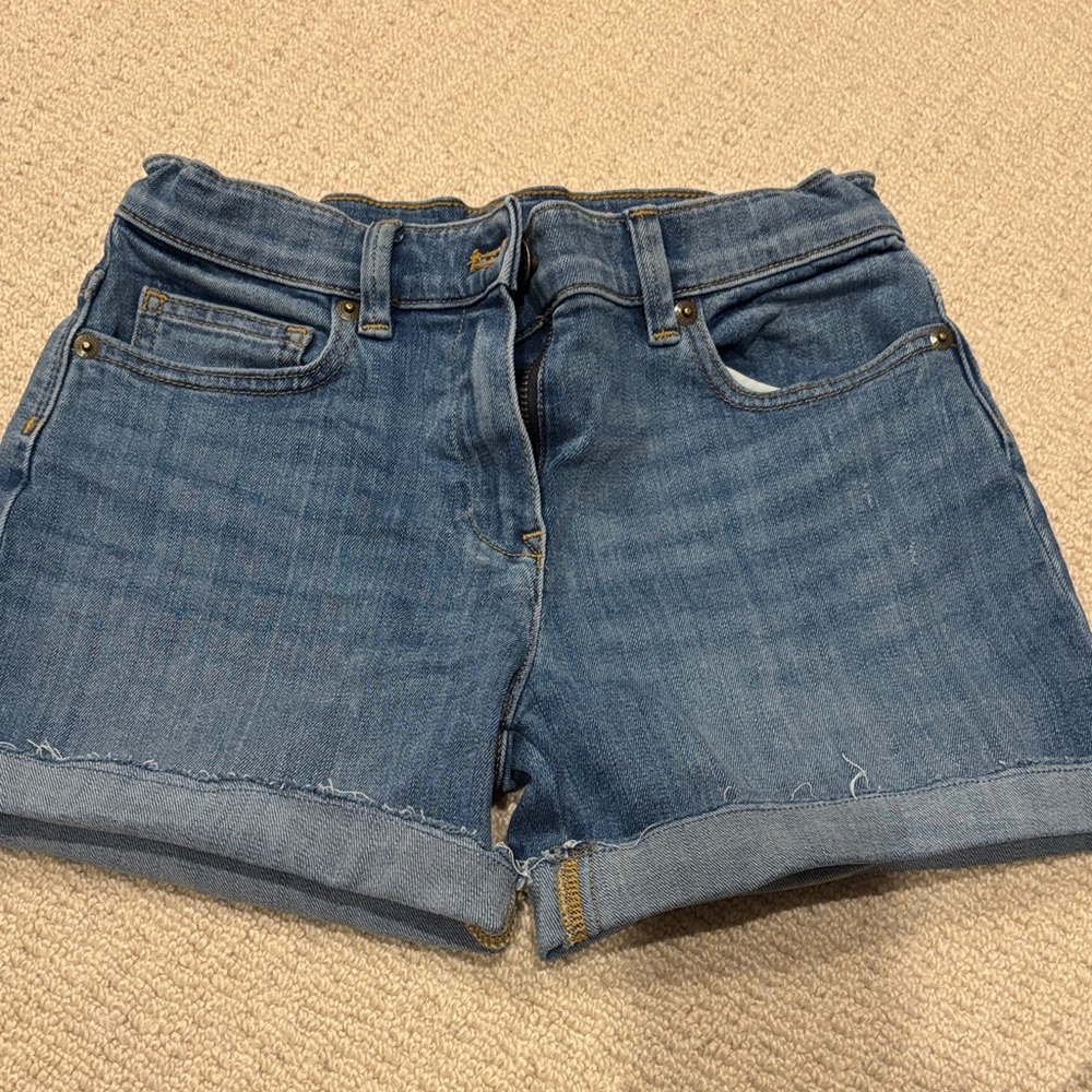 Crewcuts Denim Blue Girls Shorts